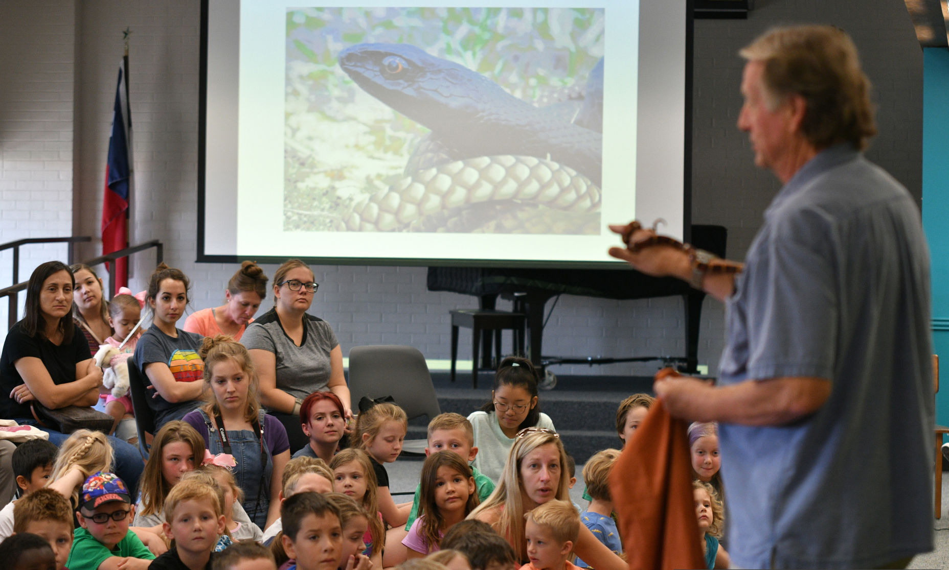 Snake Day at Clara B. Mounce Public Library